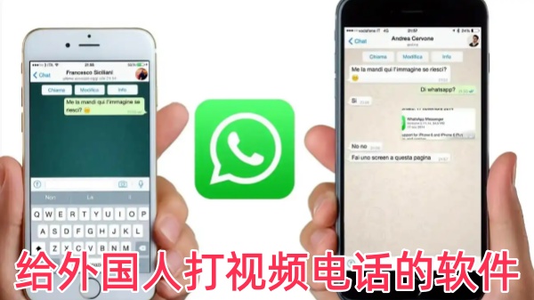 给外国人打视频电话的软件