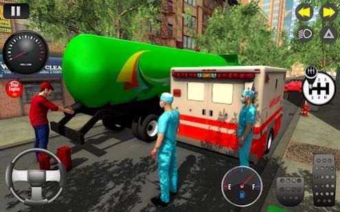 真正的手动卡车3D模拟器(Real Manual Truck 3d simulator 2020 )截图3