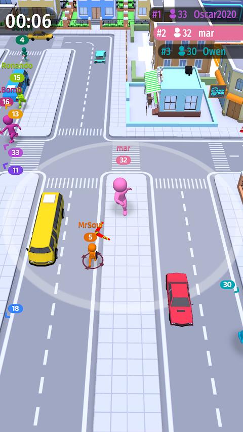 火柴人城市移动乱斗截图1