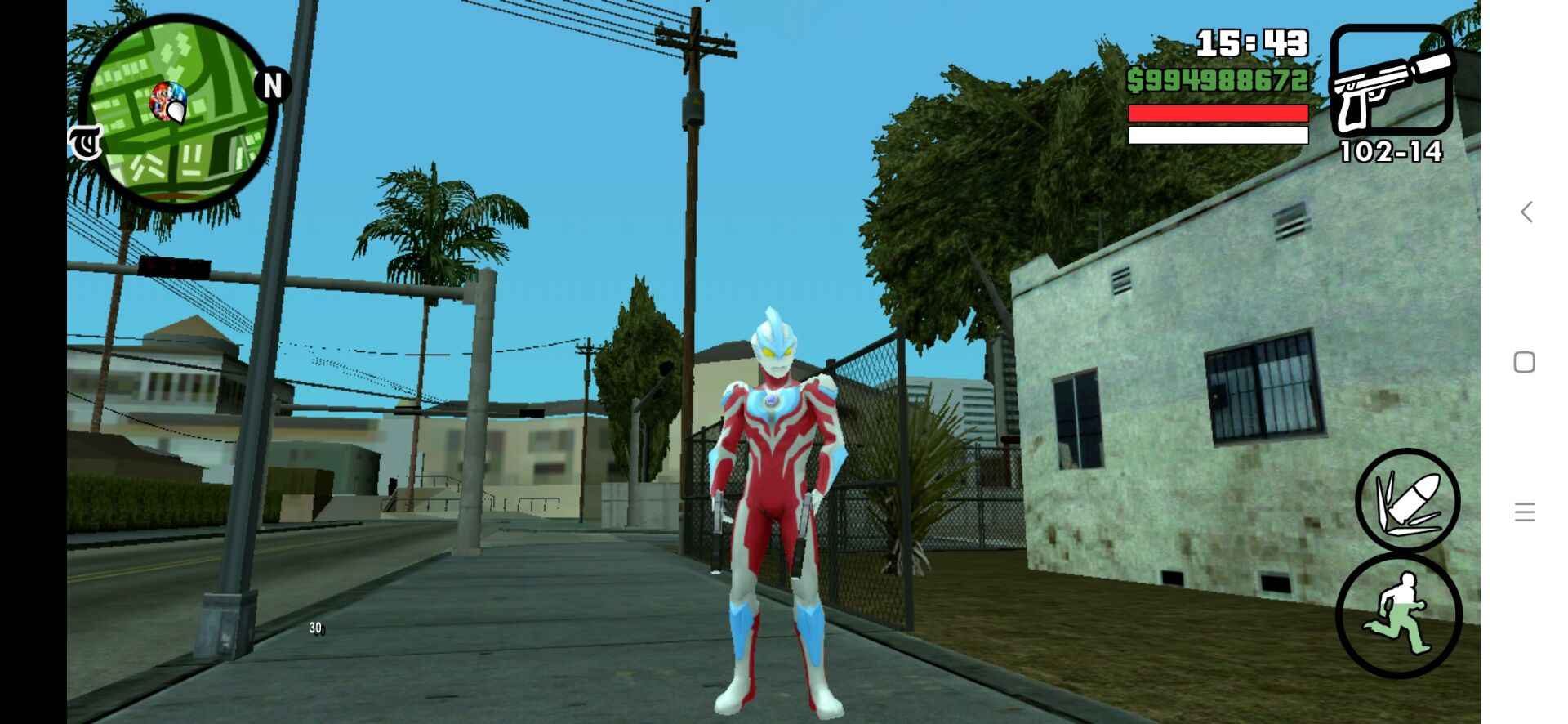 GTASA奥特曼版截图2