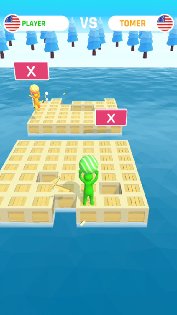 粉碎地板3D图1