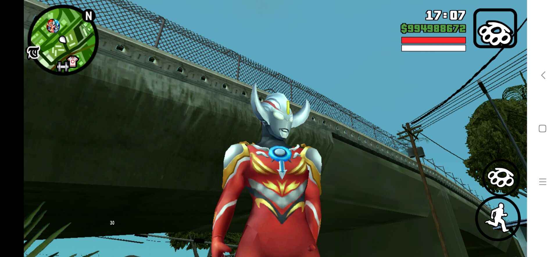 GTASA奥特曼版截图1