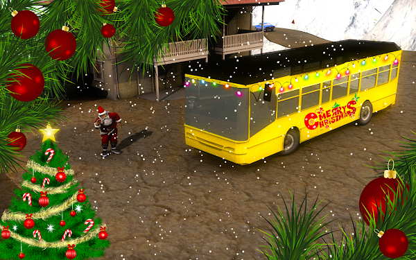 圣诞雪巴士驾驶员(Offroad Snow Bus)截图1