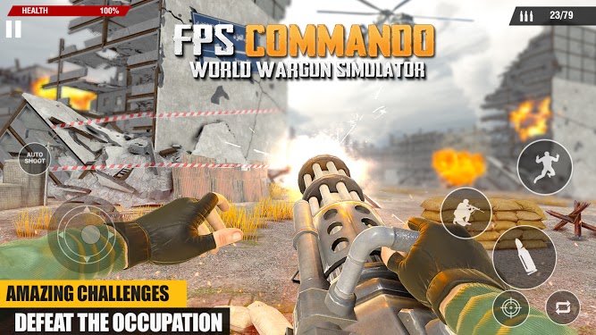 二战突击队模拟器(FPS Commando World War)-2