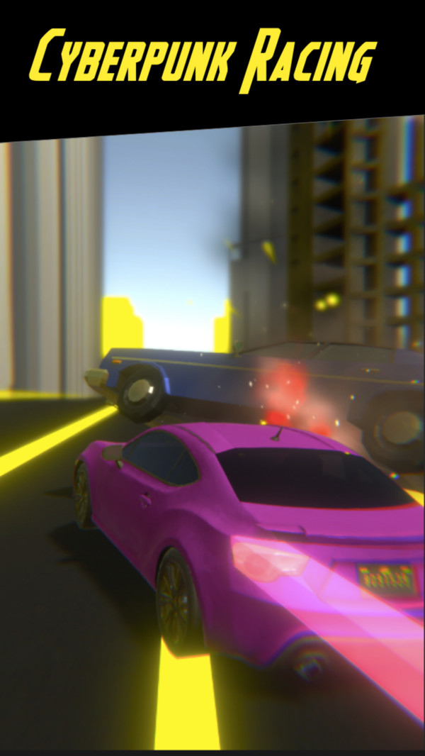 赛博朋克赛车-1