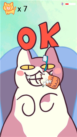 猫咪刷牙-1