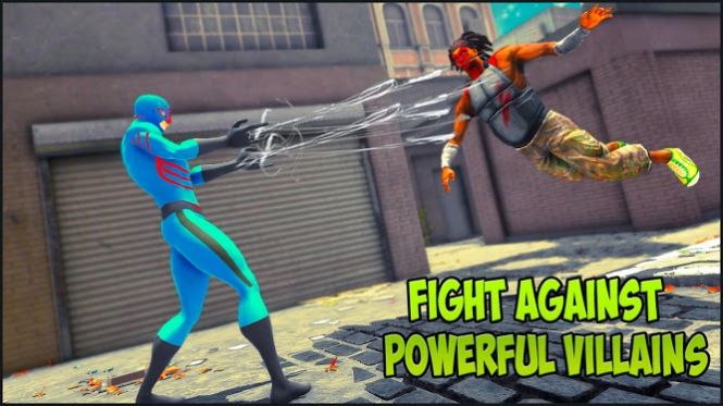 电源英雄蜘蛛战Power Hero Spider Fight-1