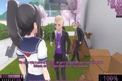 病娇模拟器yandere simulator)