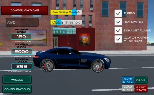 美国改装跑车(American Modified Sports Car Game)截图1