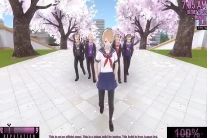 病娇模拟器yandere simulator)图4