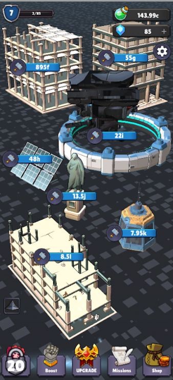 火星殖民化闲置点击器截图2