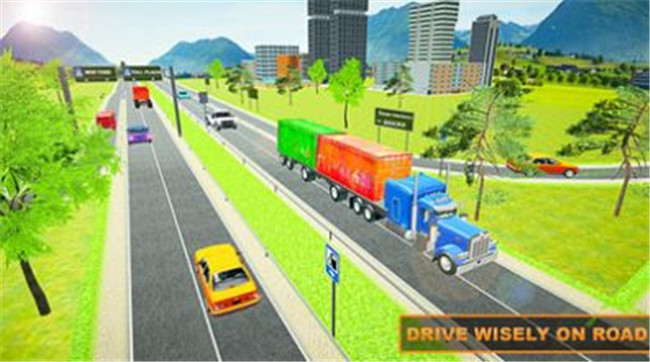 欧洲货运车-1