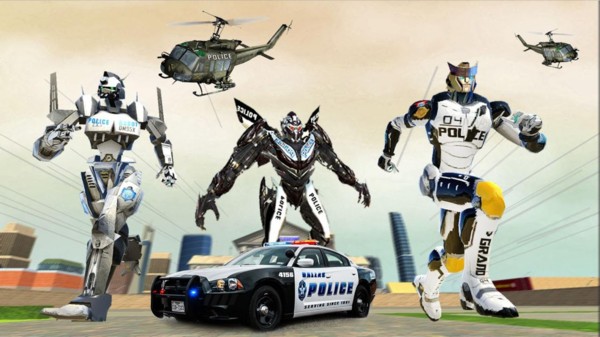 警车改造机器人图2