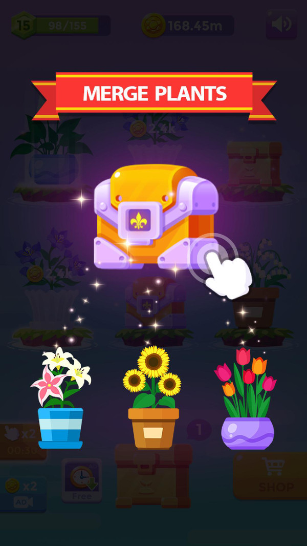 闲置花园合并植物-0