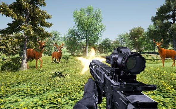 猎鹿动物射击(Deer Hunting Wild Animal Shooting Games 2021)-0
