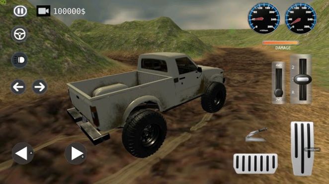 汽车驾驶越野模拟器3D(Car Drive Offroad Simulator 3D - 2021)截图1