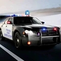 警车自由驾驶图标