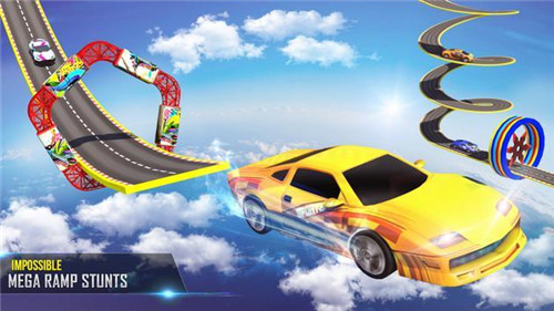 超级匝道汽车特技赛车截图3