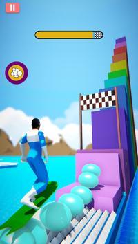 雪上攀爬比赛3D