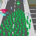 人群奔跑竞赛