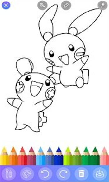 闪光绘图着色书截图4