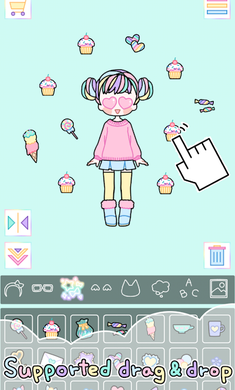 粉彩女孩-2