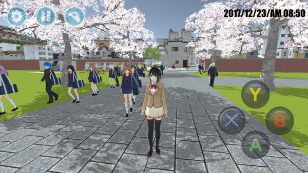 樱花校园少女世界图2
