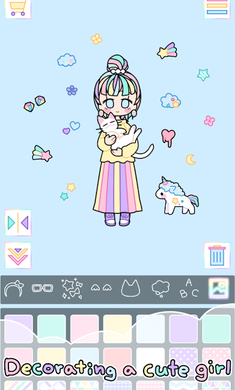 粉彩女孩-3
