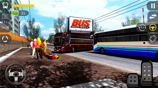 新教练公共汽车模拟器Bus Driving截图1