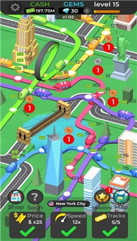 城市列车行线规划3D-2