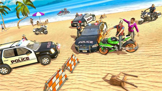 自行车漂移赛跑盗窃模拟器截图3