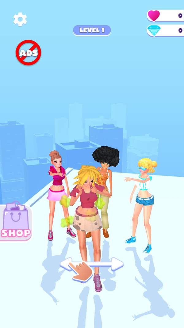 美女跑酷改造截图3