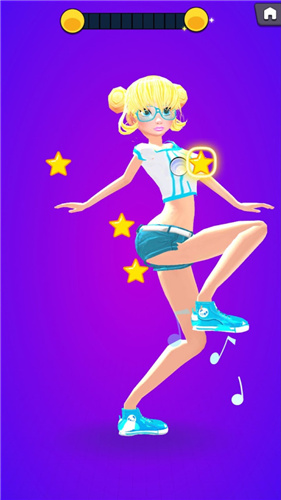 卡通女孩舞蹈图3