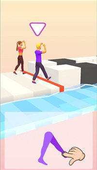 腿部跑步者3D