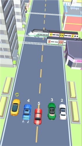 出租车与火车竞赛图2