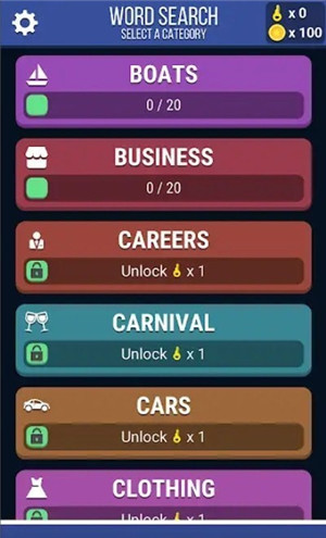 方块单词搜索截图3
