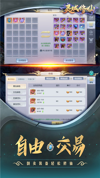 灵域修仙商城版图2