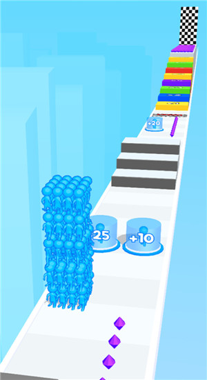 人群塔3D图3