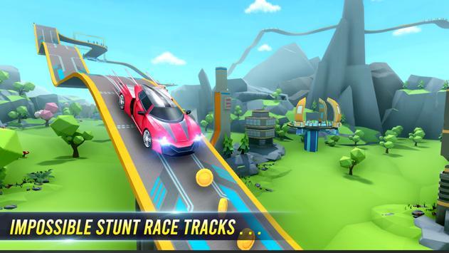 跑车超级坡道赛车截图1
