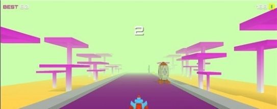 星际飞船跑酷3D截图1