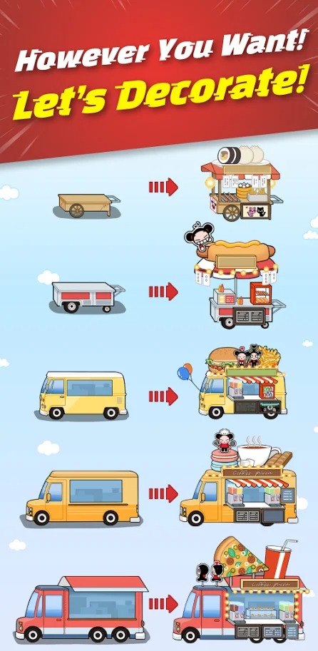 忍者食品卡车截图1
