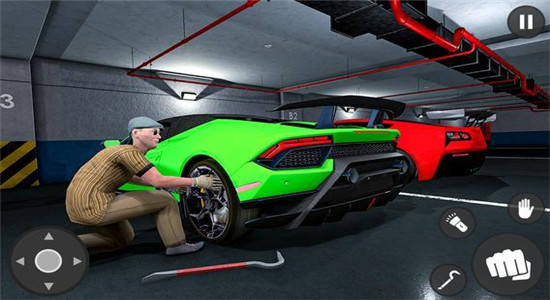小偷修车