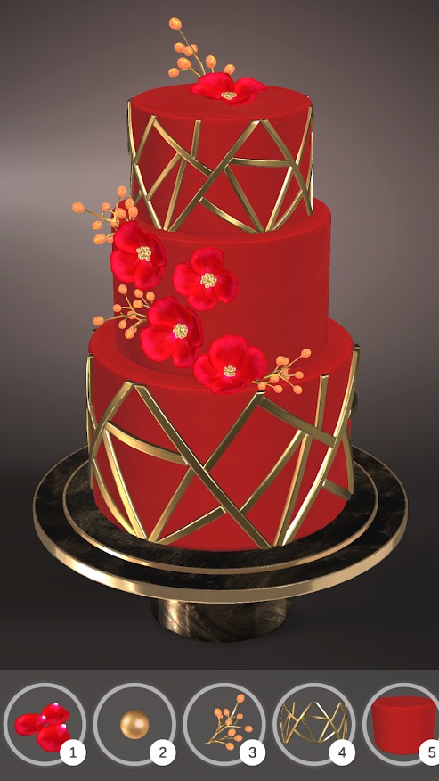 蛋糕着色3D-1