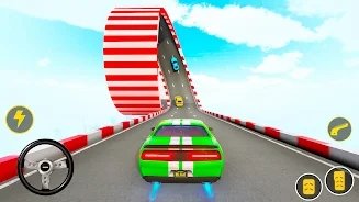 赛车坡道特技表演