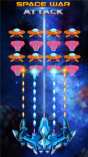 入侵者攻击太空