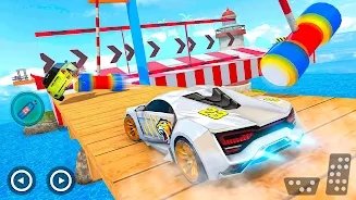 赛车坡道特技表演截图2