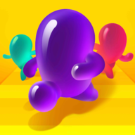 彩色斑点冲突3D