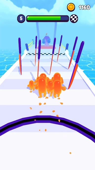 彩色斑点冲突3D