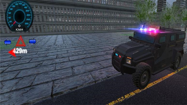 警察反恐汽车