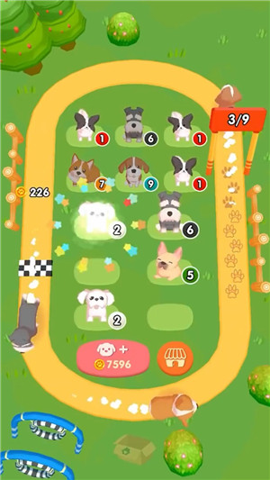 狗合并拼图